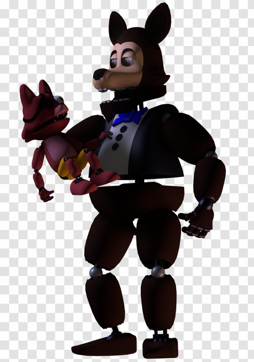 Five Nights At Freddy's DeviantArt Jump Scare Gray Wolf - Reddit - Strongman Transparent PNG