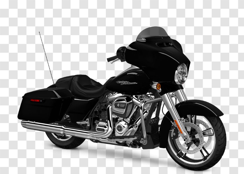 Harley-Davidson Street Glide Touring Motorcycle - Cruiser Transparent PNG