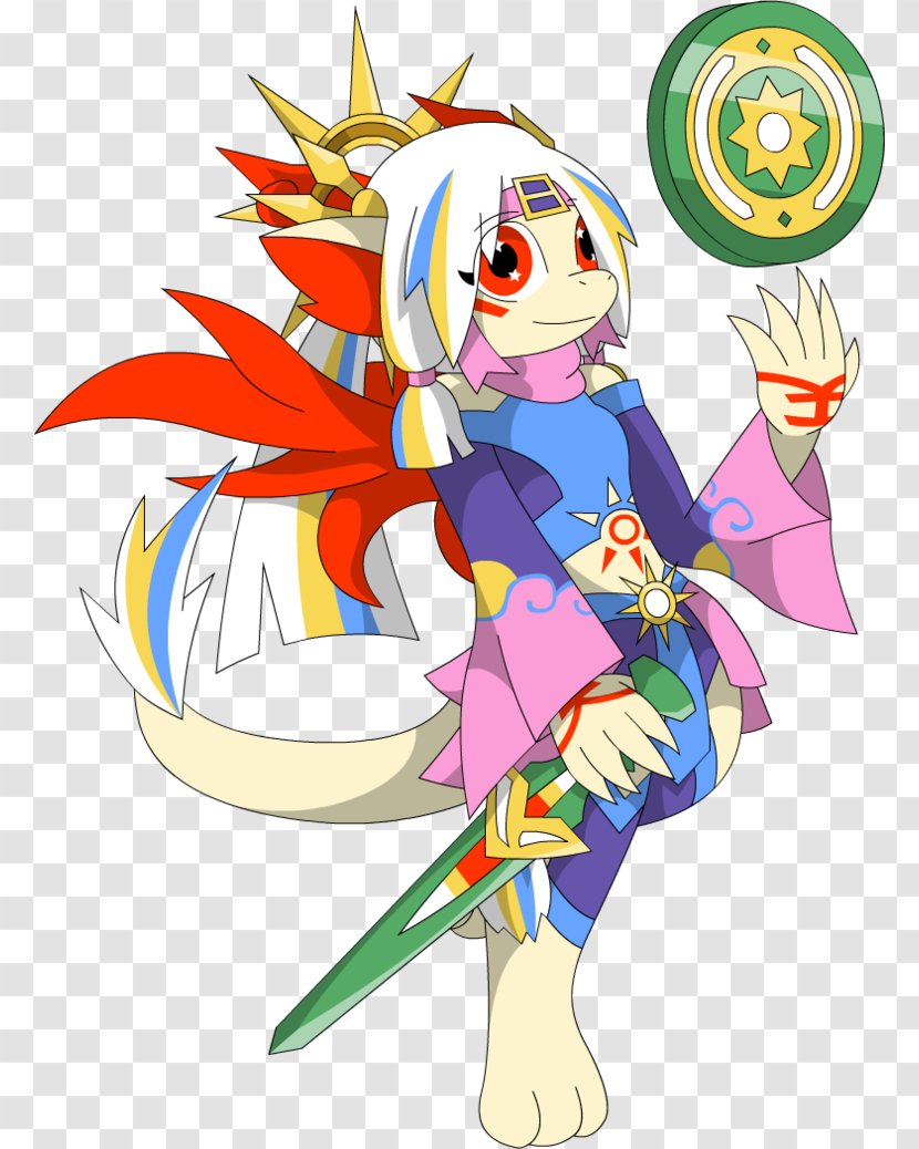 Drawing Yōkai Yo-kai Watch Amaterasu - Watercolor Transparent PNG