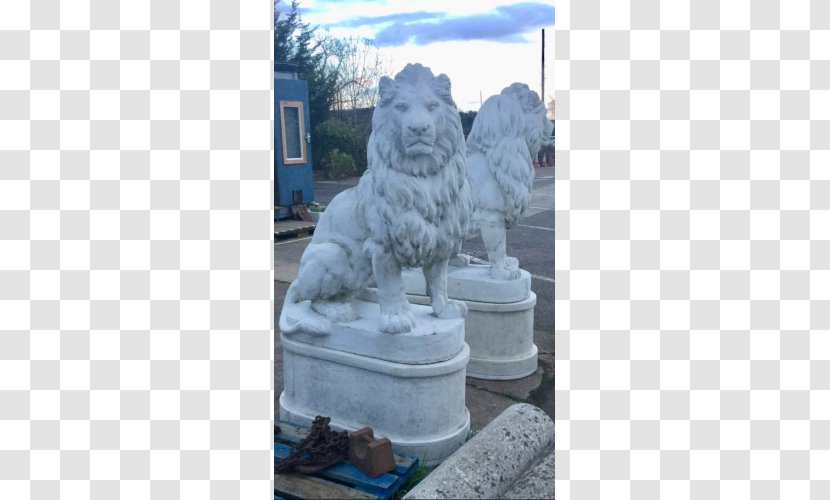 Lion Statue Chris's Crackers Garden Ornament - Sculpture Transparent PNG