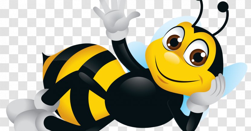 Honey Background - Bee - Smiley Pollinator Transparent PNG