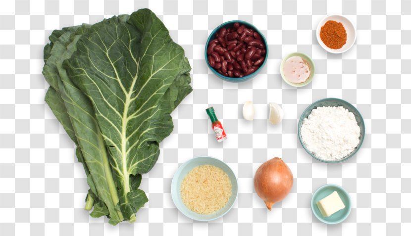 Dirty Rice Red Beans And Buttermilk Collard Greens Chard - Spring - Bean Stew Transparent PNG