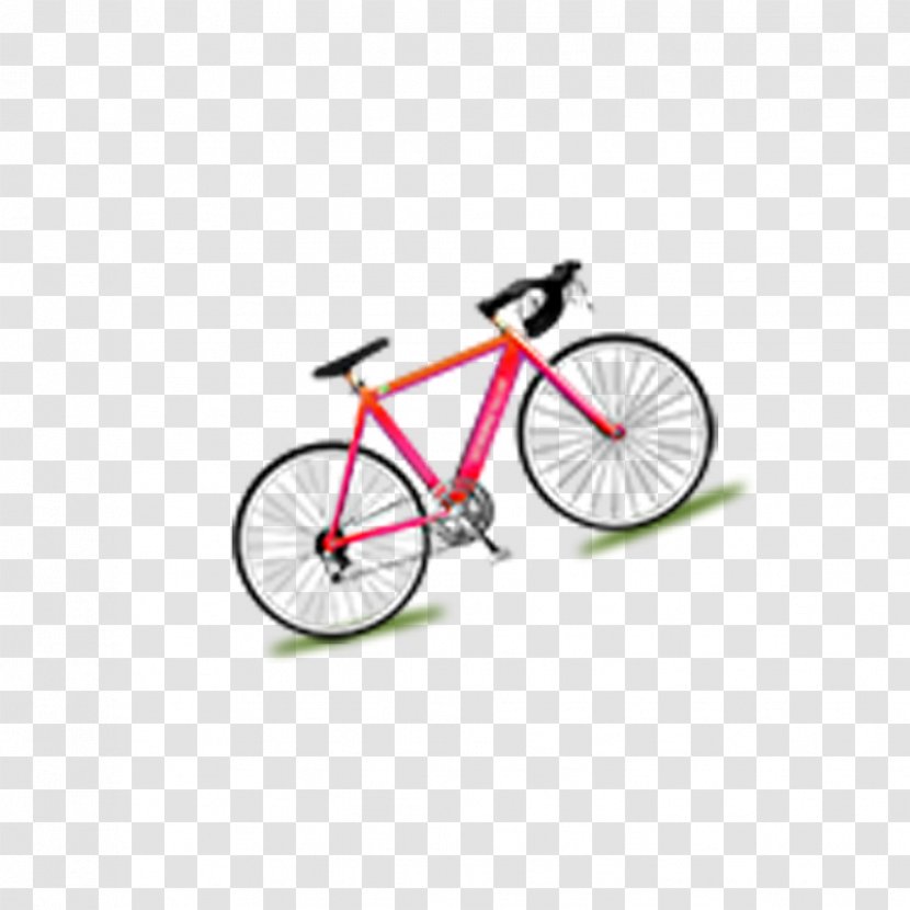Bicycle Cycling - Vehicle - Pink Bike Transparent PNG