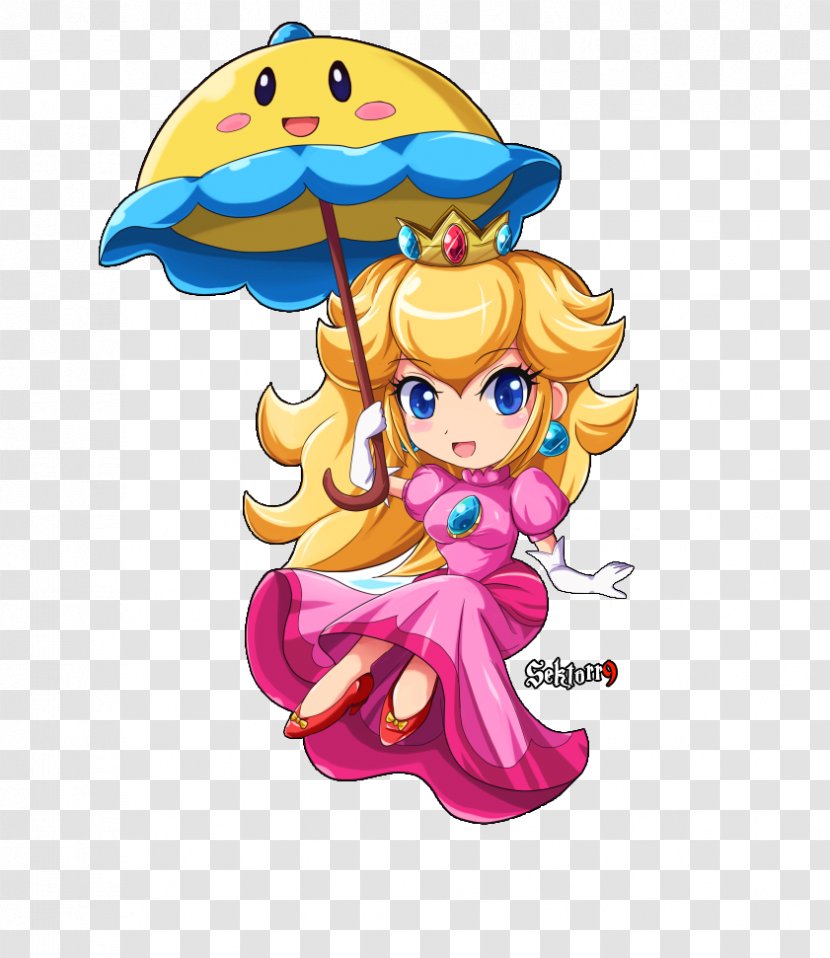 Super Mario Bros. Princess Peach - Tree - Three Transparent PNG