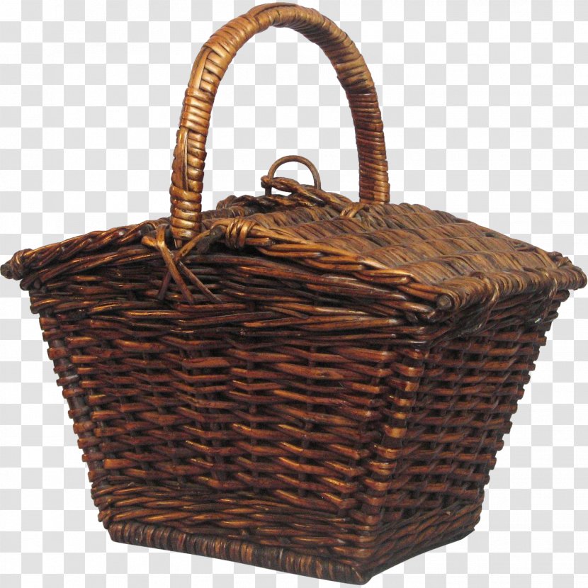 France Picnic Baskets Wicker - Woven Fabric - Basket Transparent PNG
