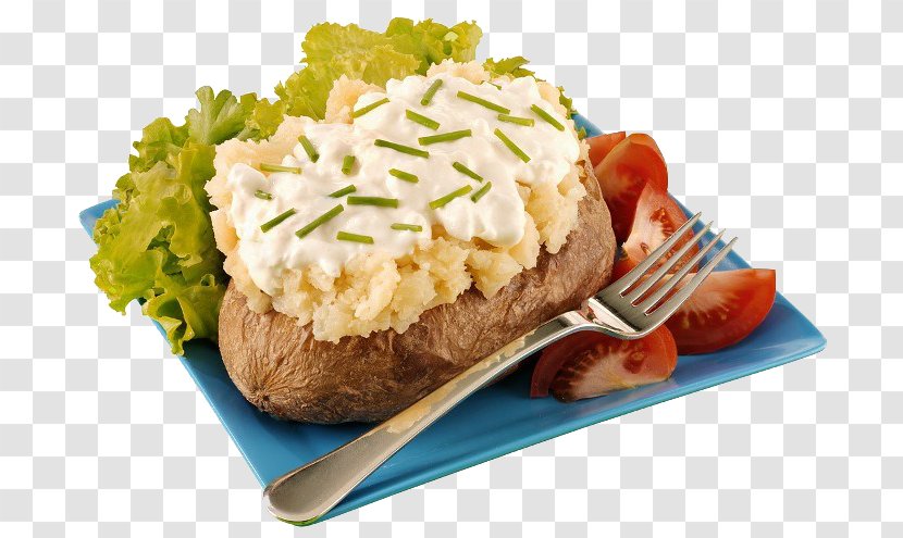 Baked Potato French Fries Bread Sauce Chip Transparent PNG