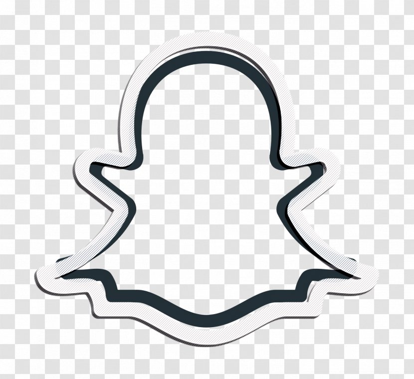Social Media Icon - Snapchat - Symbol Logo Transparent PNG
