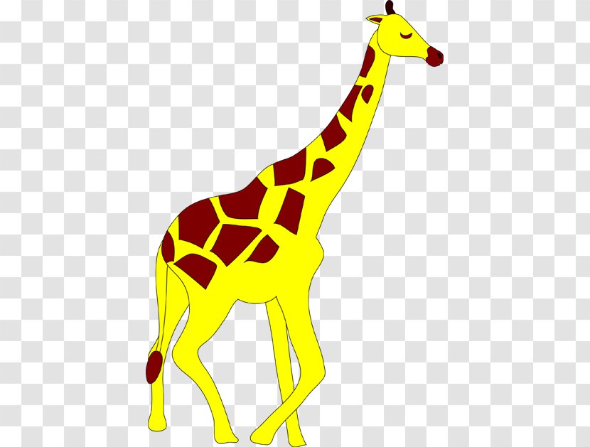 Giraffe Deer Even-toed Ungulates Clip Art - Animal - Illust Transparent PNG
