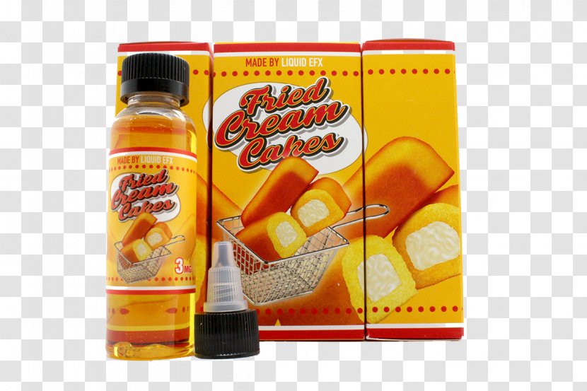 Sponge Cake Electronic Cigarette Vanilla Condiment - Liquid Cream Transparent PNG