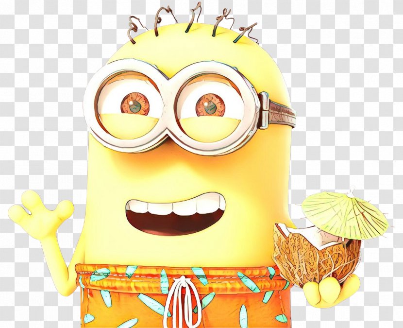 Bob The Minion Minions Paradise Humour Despicable Me: Rush - Side Dish - Smile Transparent PNG