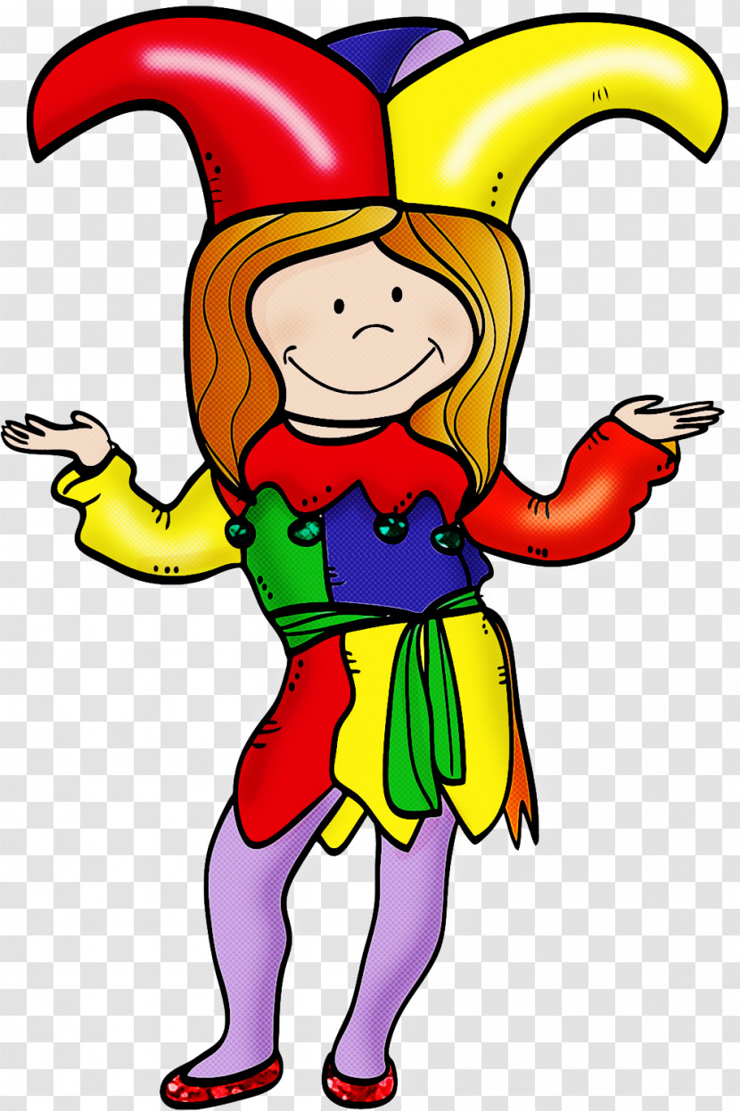 Jester Cartoon Costume Happy Costume Accessory Transparent PNG
