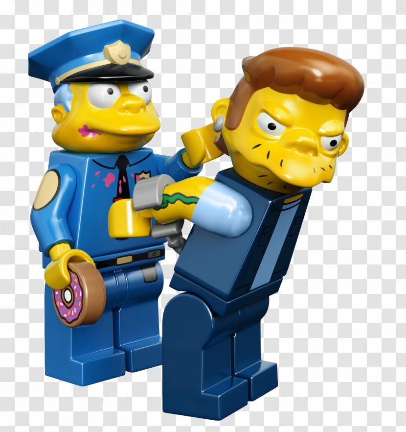 Professor Frink Grampa Simpson Milhouse Van Houten Kwik-E-Mart LEGO 71016 The Simpsons Kwik-E Mart - Springfield - Lego Police Transparent PNG