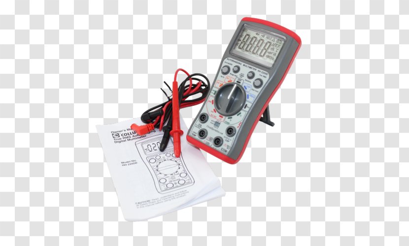 Electronics Measuring Instrument Digital Multimeter True RMS Converter - Root Mean Square - Company Transparent PNG