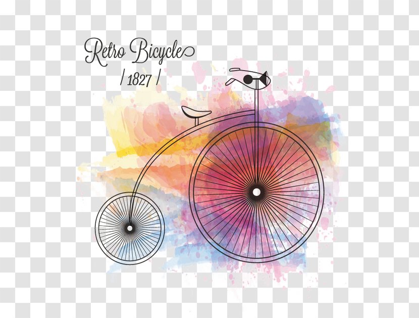 Bicycle Drawing - Product Design - Car Transparent PNG
