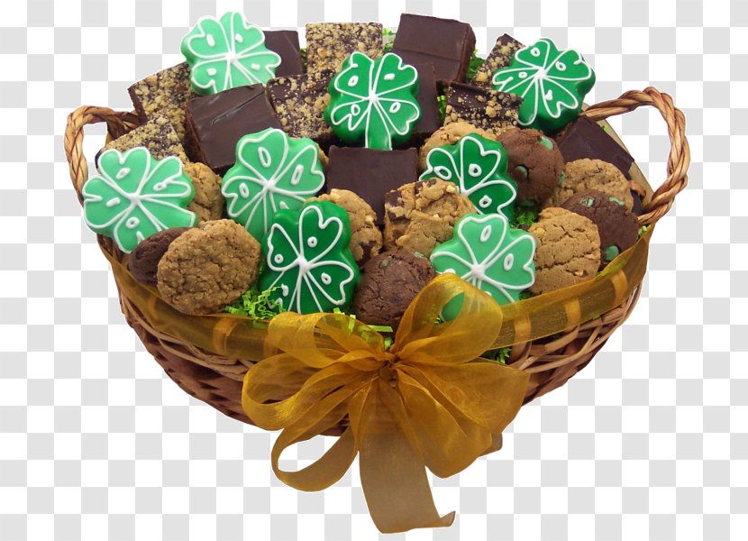 Saint Patrick's Day Food Gift Baskets Biscuits Hamper - ST PATRICKS DAY Transparent PNG