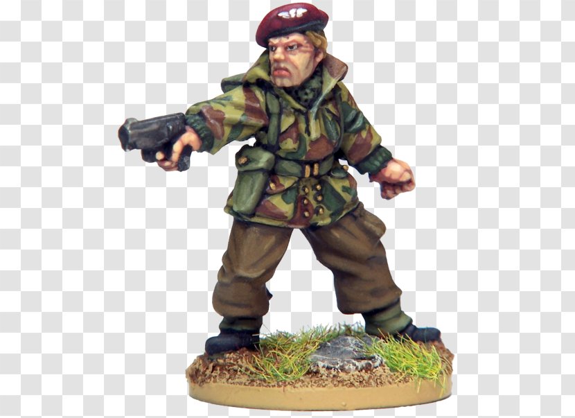 Soldier Second World War Infantry Airborne Forces Pegasus Bridge - Figurine Transparent PNG