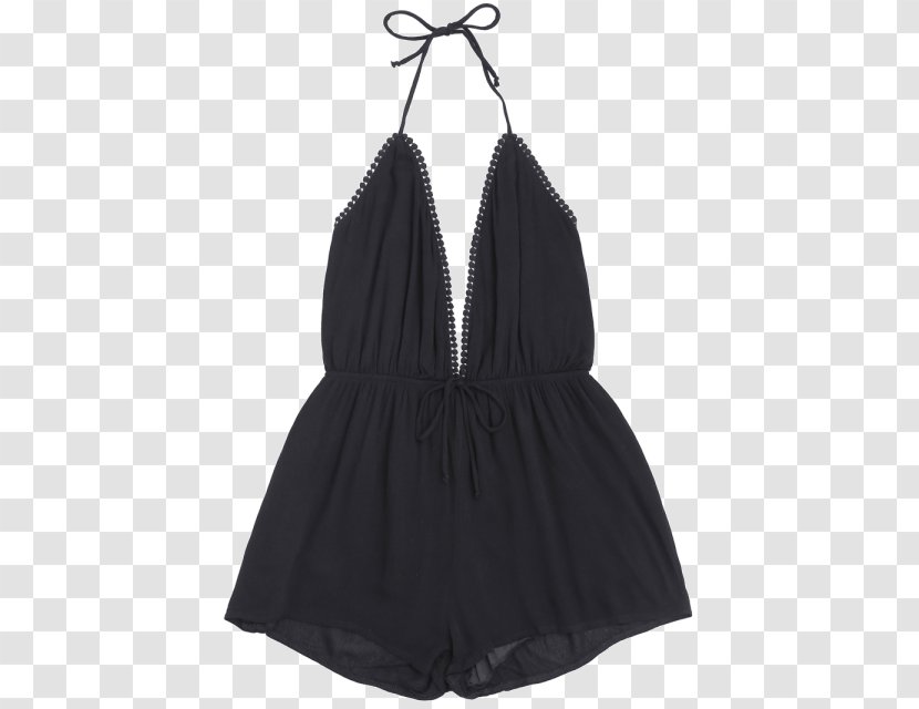 Little Black Dress Romper Suit Beach Tube Top - Heart Transparent PNG