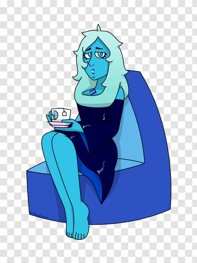 Blue Diamond Stevonnie Gemstone Lapis Lazuli - Cartoon Transparent PNG