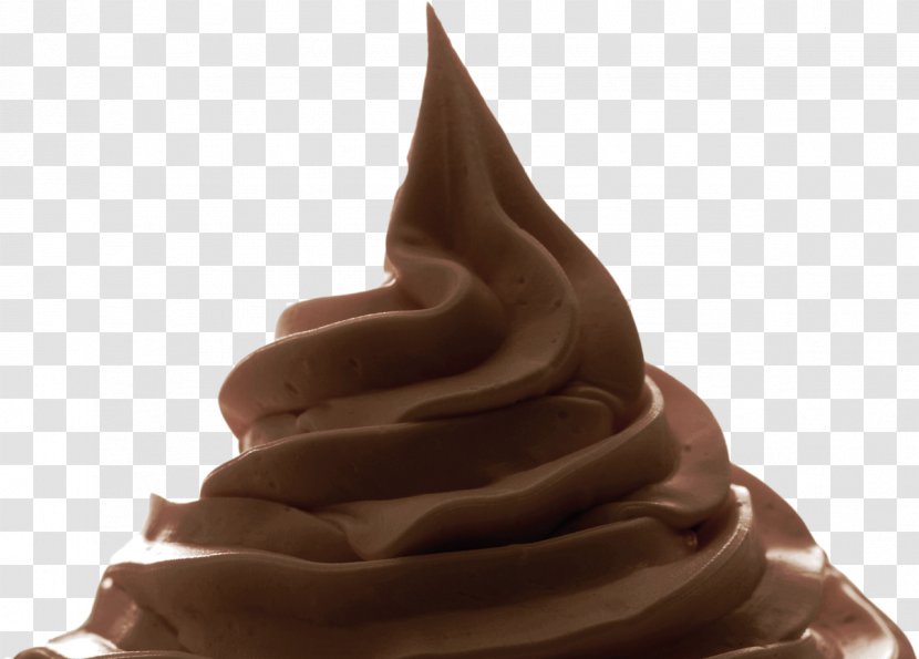 Chocolate Ice Cream Frozen Yogurt Brownie - Yoghurt Transparent PNG