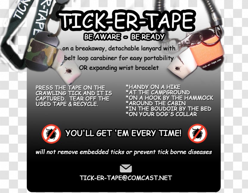 Tick-borne Disease Safety Preventive Healthcare - Target Corporation - Tape Transparent PNG