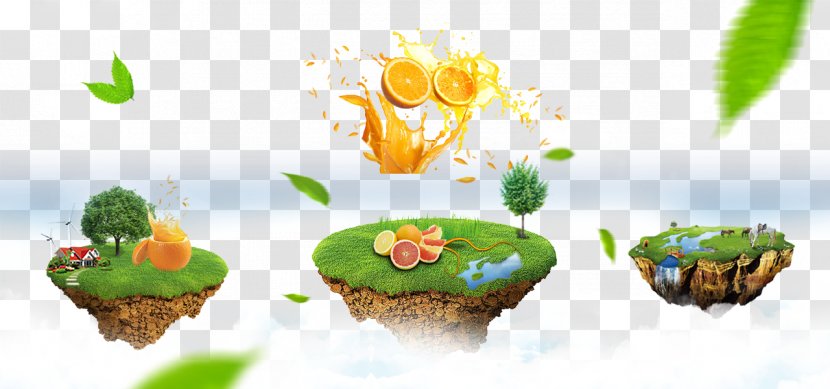 Juice Advertising Poster - Product - Suspension Island Transparent PNG