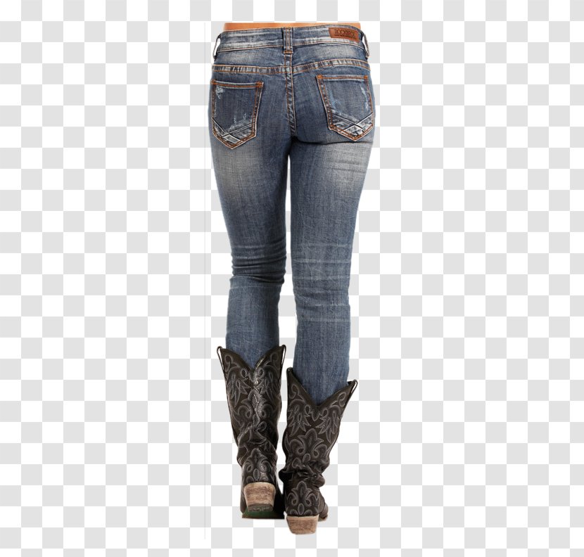 Jeans Denim Waist - Trousers - Miss Me Size 36 Transparent PNG