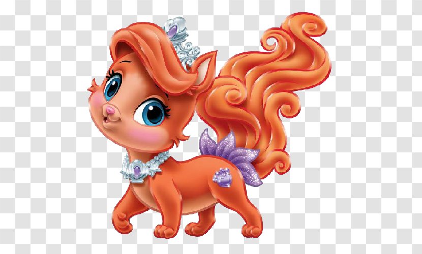 Ariel Princess Aurora Minnie Mouse Mickey Cinderella - Orange - Palace Pets Transparent PNG