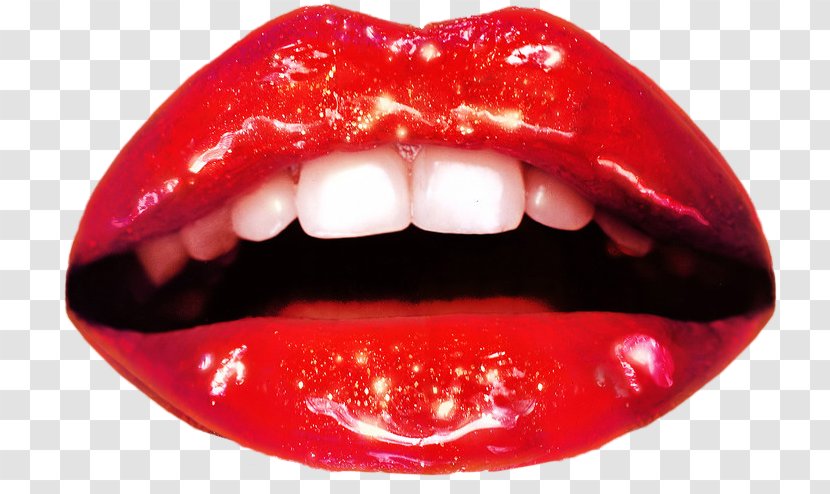 Mouth Lip Photography - Flower - Lips Sketch Material,Sexy Transparent PNG