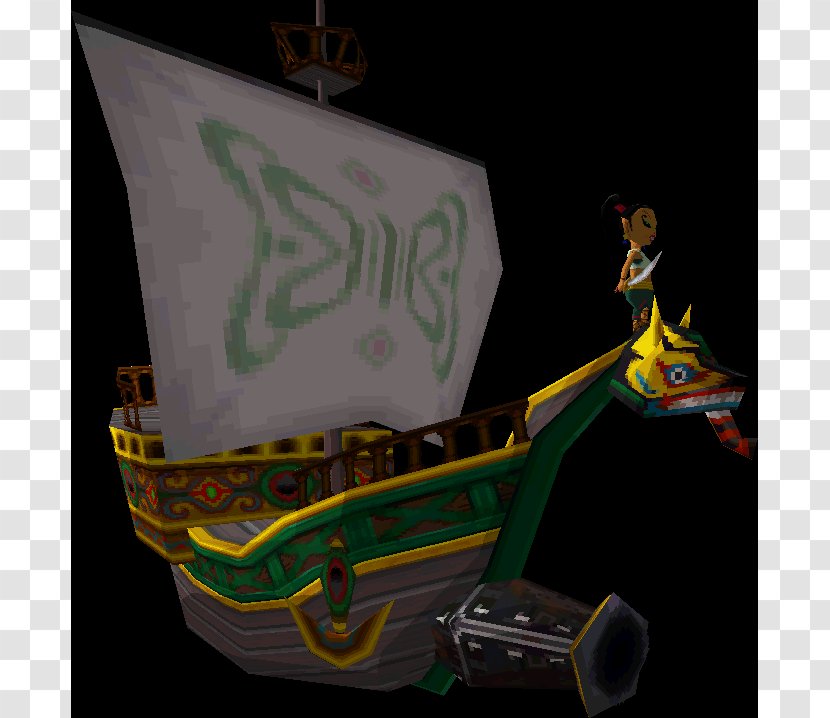 The Legend Of Zelda: Phantom Hourglass Caravel Ship Sailor Pegleg - Vehicle Transparent PNG