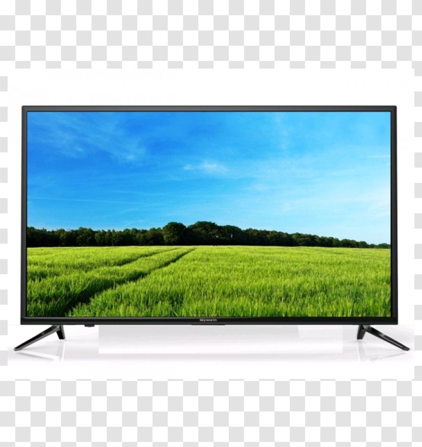 LED-backlit LCD 1080p High-definition Television Set - Flat Panel Display - LED Transparent PNG