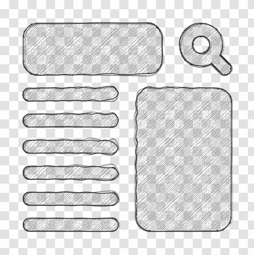 Wireframe Icon Ui Icon Transparent PNG