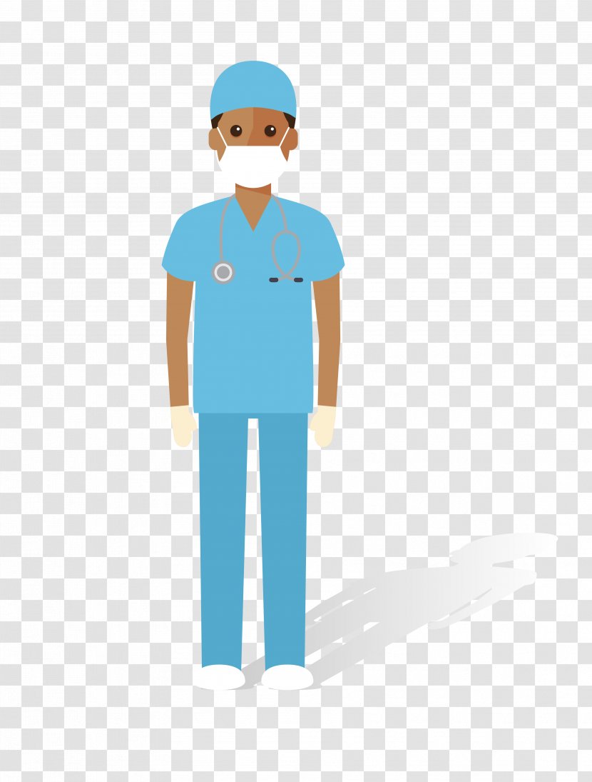 Cartoon Illustration - Joint - Vector Male Doctor Material Transparent PNG