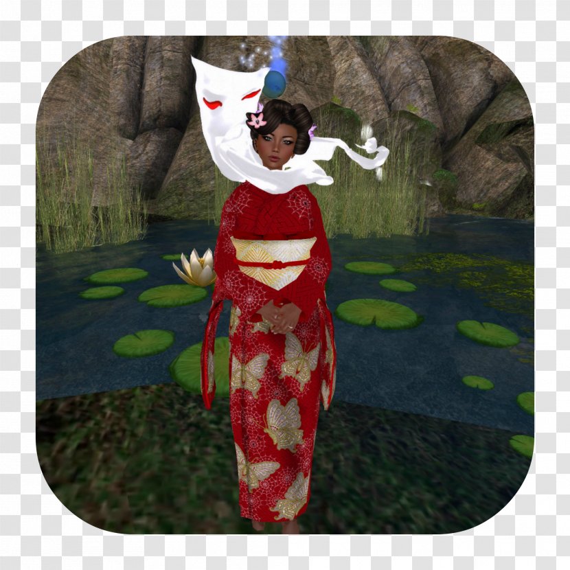 Geisha Costume - Hitodama Transparent PNG