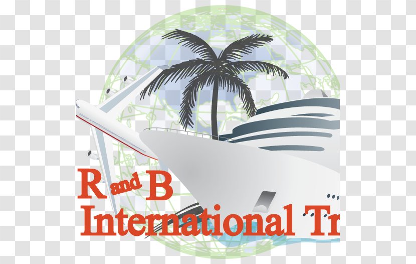 Long Beach Cruise Ship Brand Palm Trees No - Te - International Tourism Transparent PNG