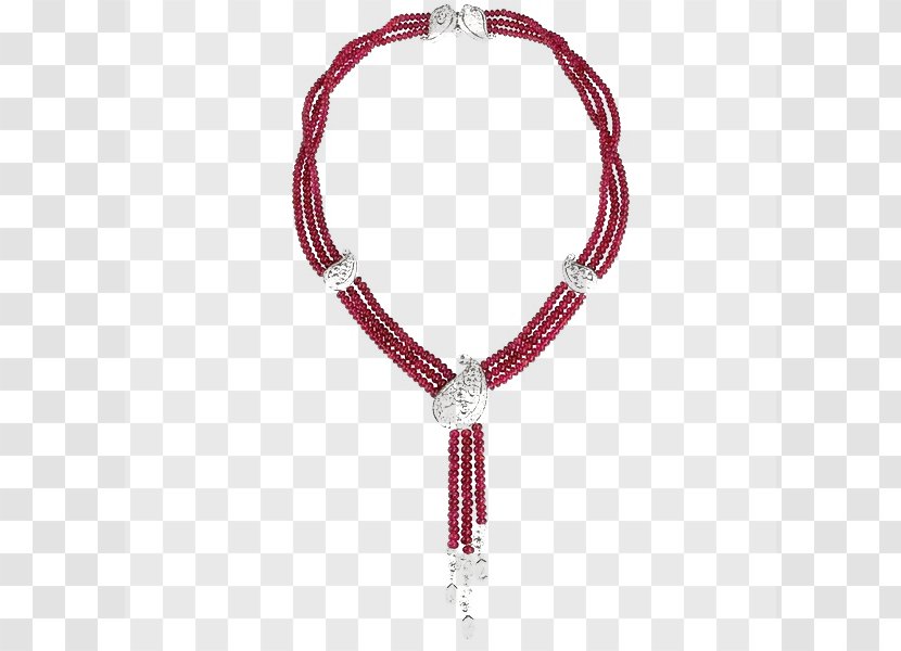Ruby Necklace - Body Jewelry - Jewellery Transparent PNG