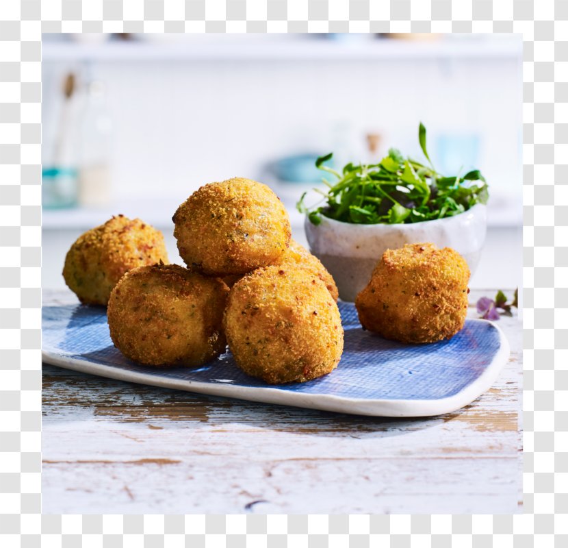 Falafel Croquette Chicken Kiev Arancini Balls - Recipe - Comfort Food Transparent PNG