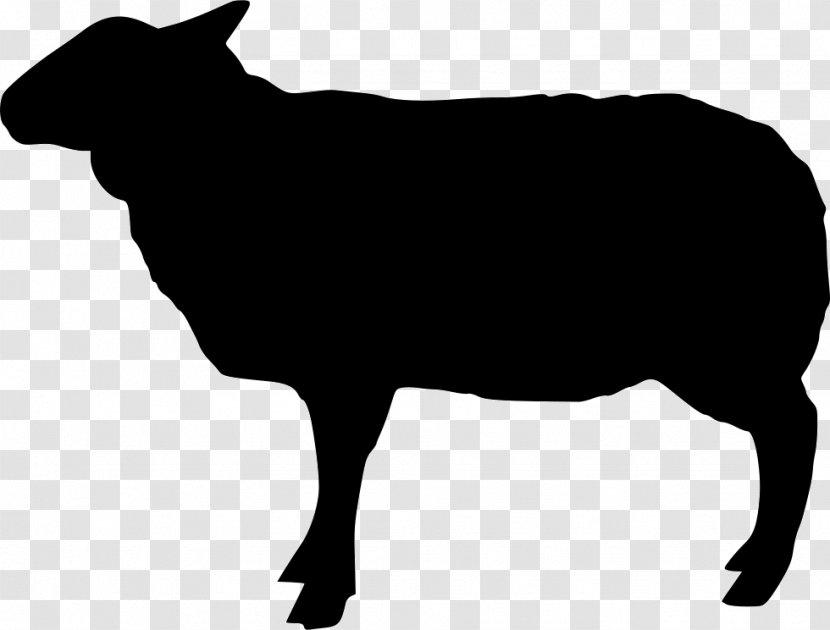 Beef Cattle Welsh Black Holstein Friesian Clip Art Vector Graphics - Snout - Silhouette Transparent PNG