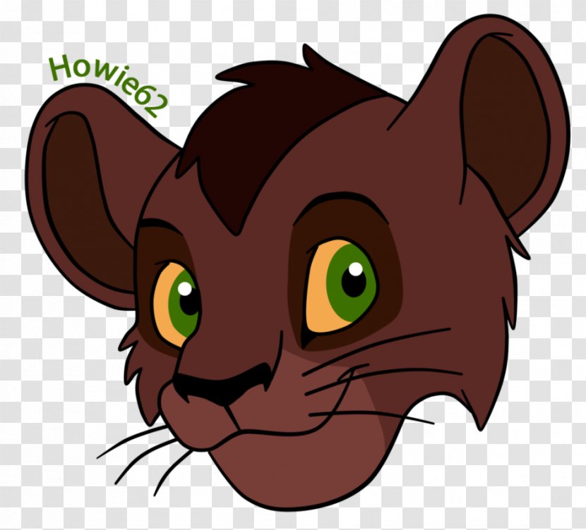 Whiskers Zira Simba Kitten Mufasa - Ear Transparent PNG