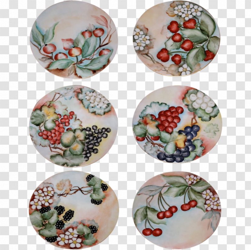 Plate Porcelain Saucer Tableware - Dinnerware Set - Exquisite Hand-painted Painting Transparent PNG
