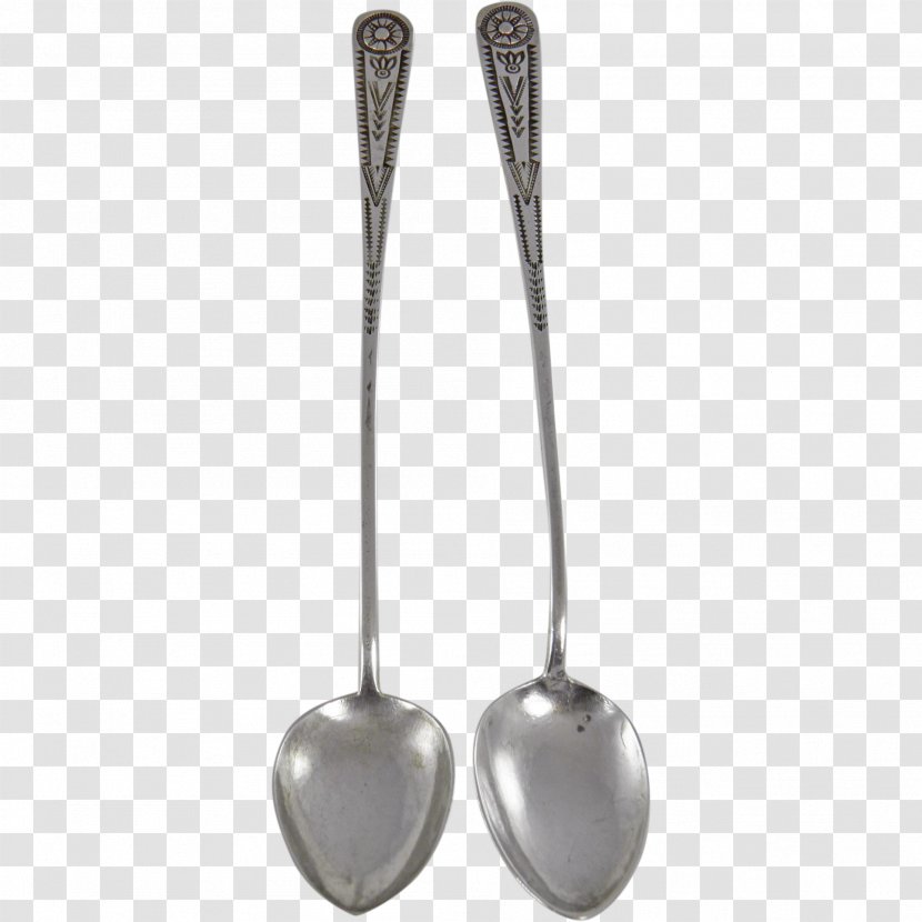 Iced Tea Spoon Sterling Silver Jewellery - Navajo - Coin Transparent PNG