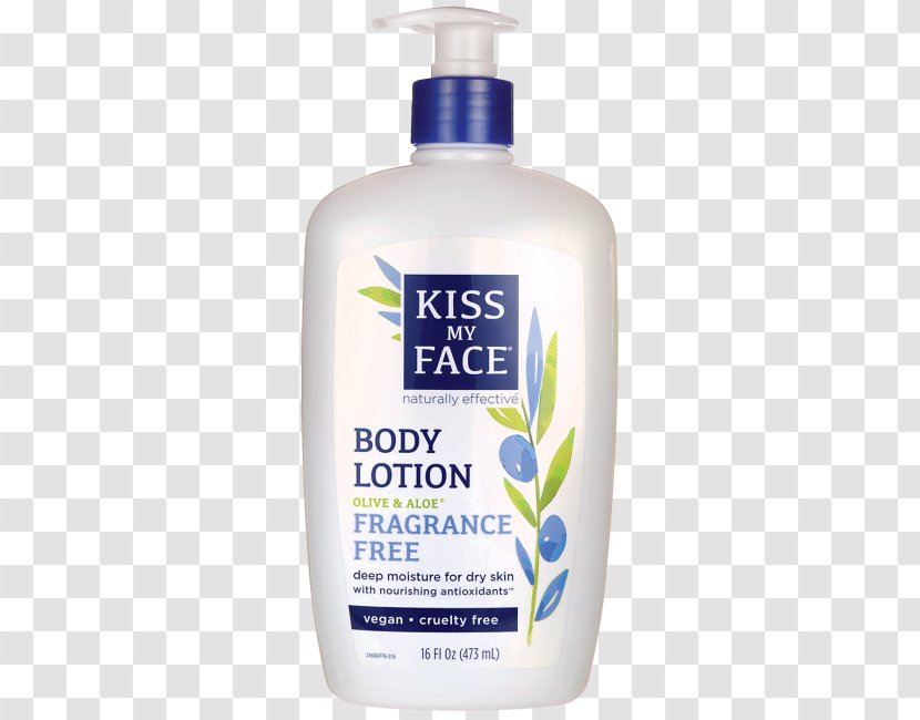 Lotion Kiss My Face Olive & Aloe Moisturizer Perfume Cosmetics - Personal Care - Saving Gel Transparent PNG