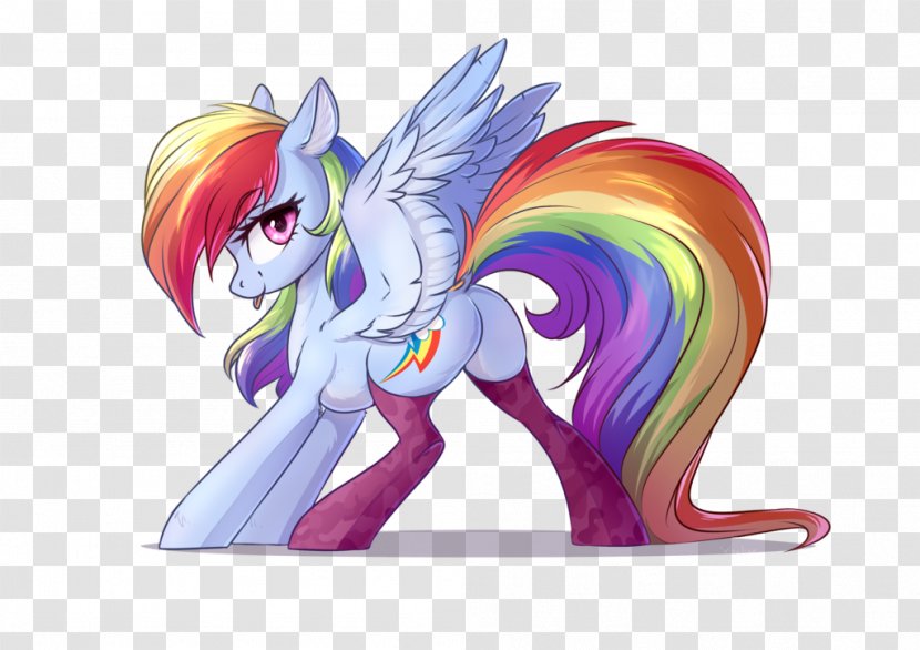 My Little Pony Rainbow Dash . #0004 DeviantArt - Silhouette - Rainbows Make Me Smile Transparent PNG