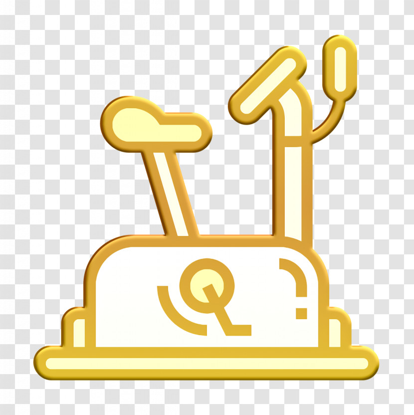 Gym Icon Fitness Icon Stationary Bike Icon Transparent PNG