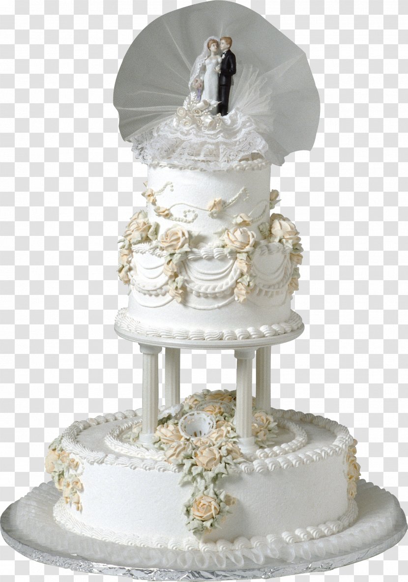 Wedding Cake Torte Birthday - Royal Icing Transparent PNG