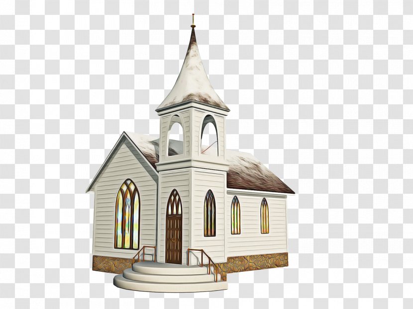Church Cartoon - Shrine - Bell Tower Mausoleum Transparent PNG