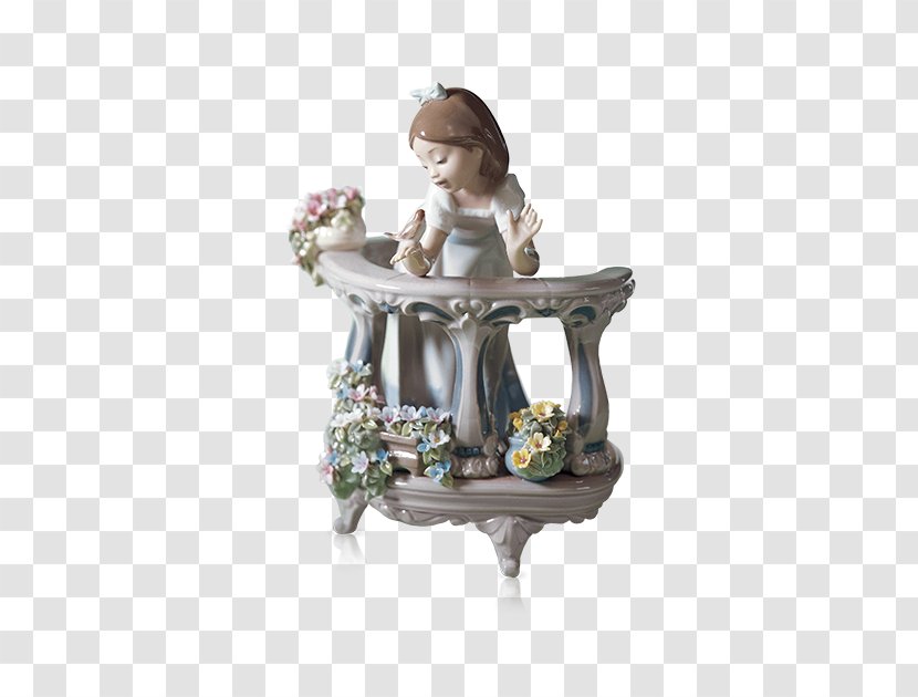 Lladró Lladro 01006658 Figurine Morning Song Porcelain - Plus One Year Accidental Breakage ReplacementTuscan Balcony Ideas Transparent PNG