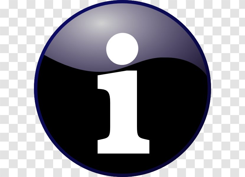 Information Symbol Free Content Clip Art - Icon At Clker Com Vector Online Transparent PNG