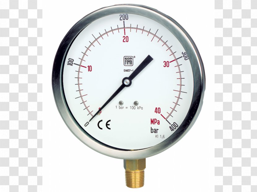 Pressure Measurement Manometers Bourdon Tube - Steel - Switch Transparent PNG