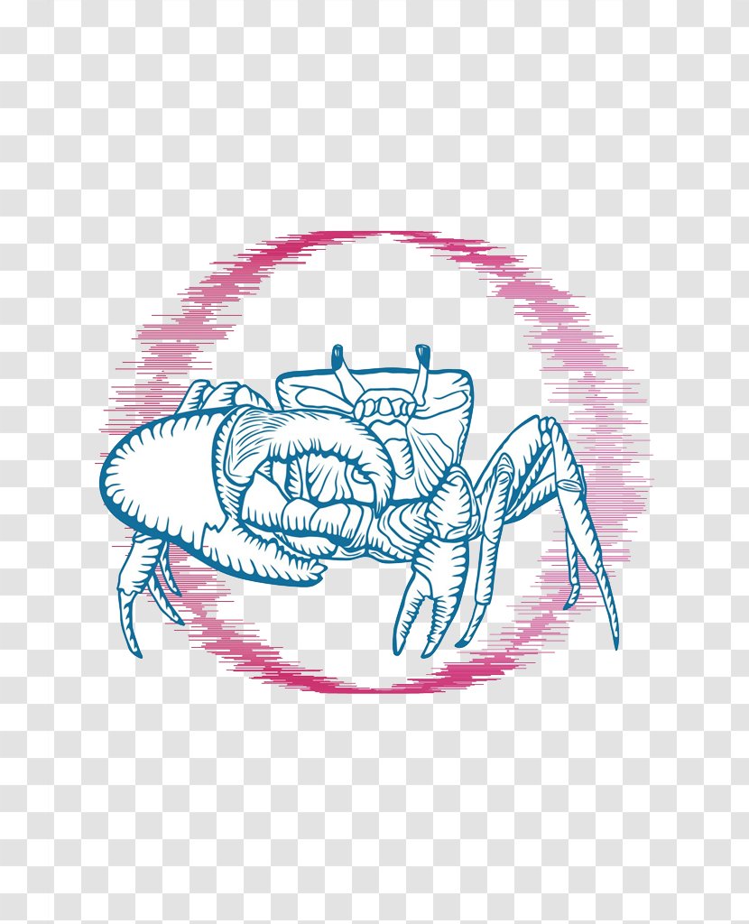 Crab Clip Art - Silhouette - Sketch Crabs Transparent PNG