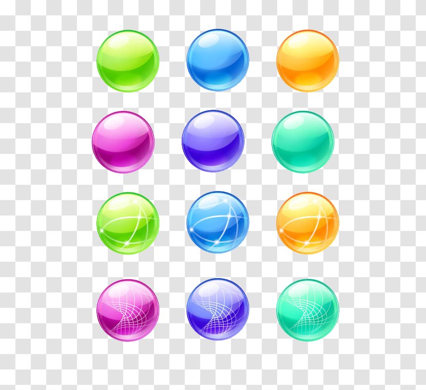 Circle Button Icon - Sphere - Element Transparent PNG